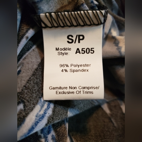 Melody Maternity Drape Neck, Tie Back Sleeveless Dress, Small - Picture 6 of 6